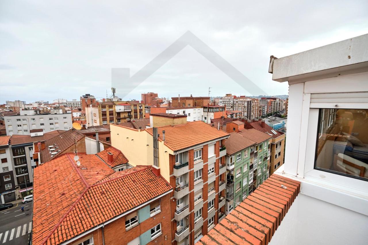 Bed and Breakfast Espectacular Atico A Un Paso Del Centro De Gijón Exterior foto