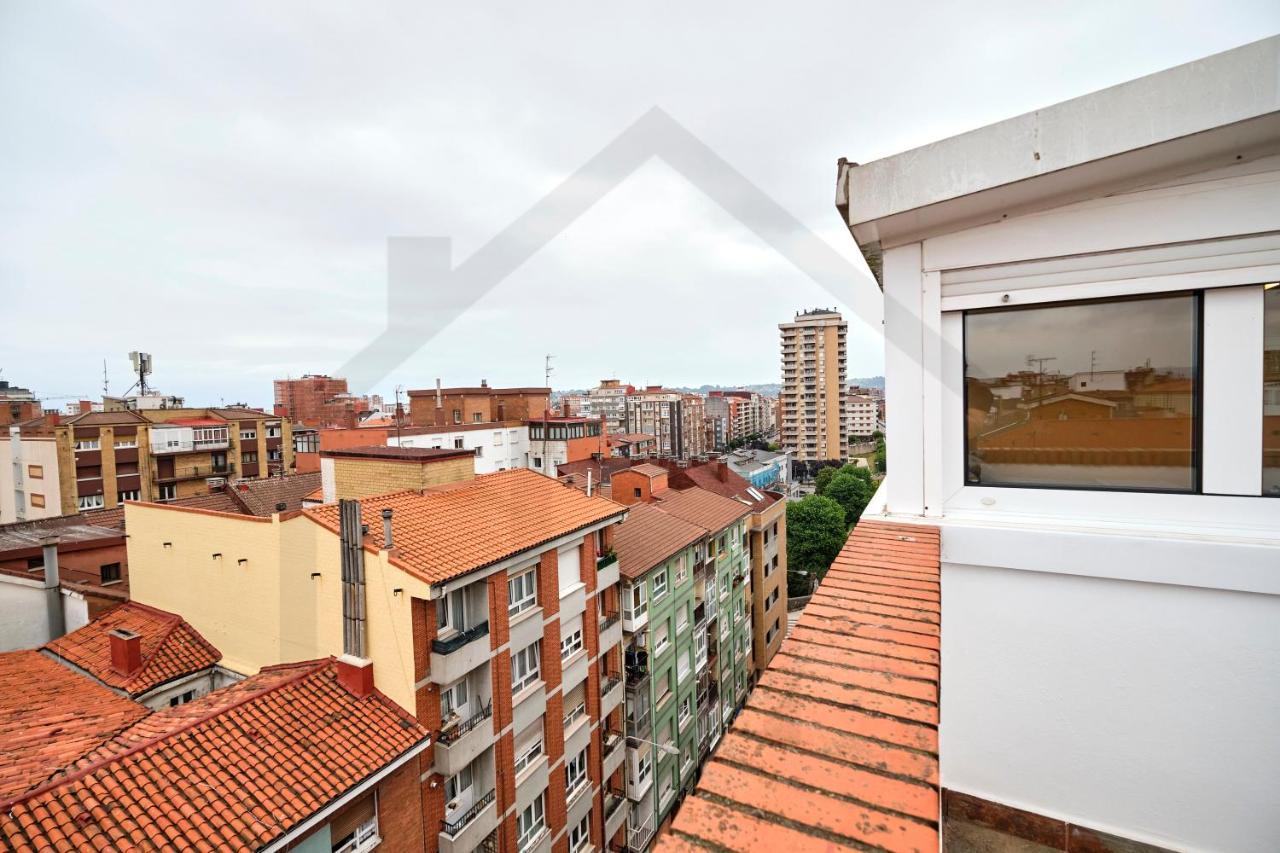 Bed and Breakfast Espectacular Atico A Un Paso Del Centro De Gijón Exterior foto